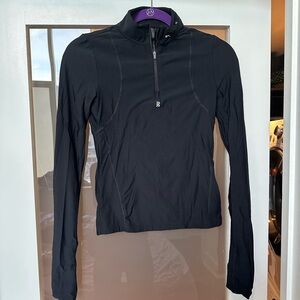 Women's Bandit Running Thermal Black Quarter-Zip